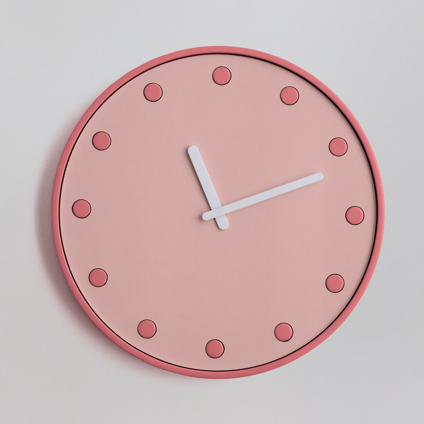 Nordic Pop Round Clock — Blush Atelier