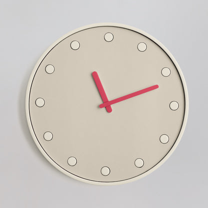 Nordic Pop Round Clock — Cloud Lotus