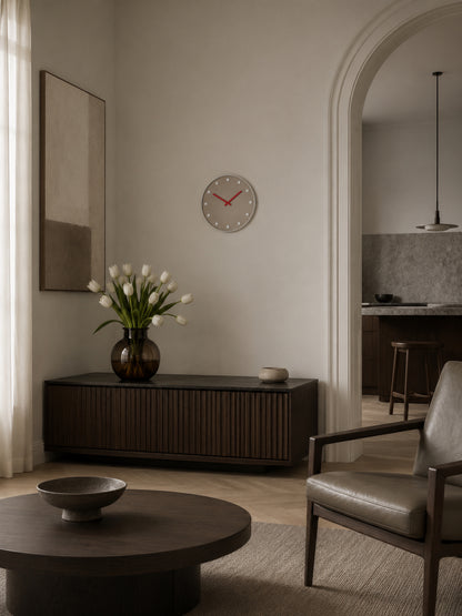 Nordic Pop Round Clock — Cloud Lotus